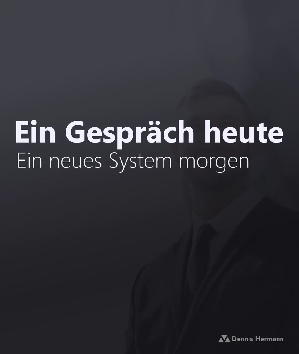 Ein gebauter Auftritt